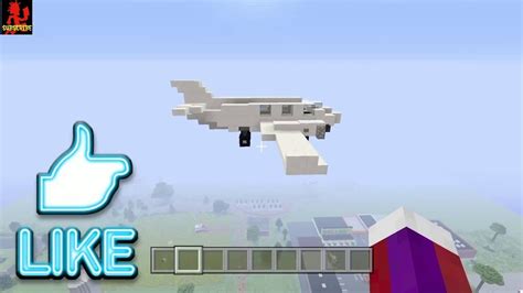 Minecraft Plane Tutorial Easy And Mini And Interior Youtube