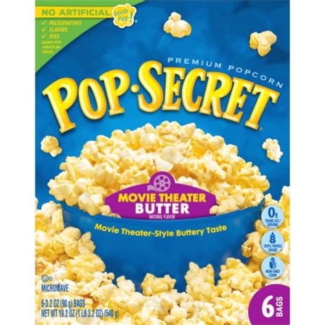 Pop Secret® Movie Theater Butter Microwave Popcorn 6 Ct 32 Oz Pick ‘n Save