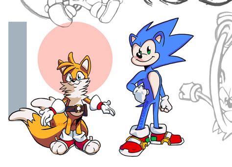 Sonic N Tails Redesigns Concepts By Zulema On Deviantart