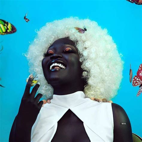 Sudanese Model Nyakim Gatwech Dubbed As Queen Of The Dark Becomes The