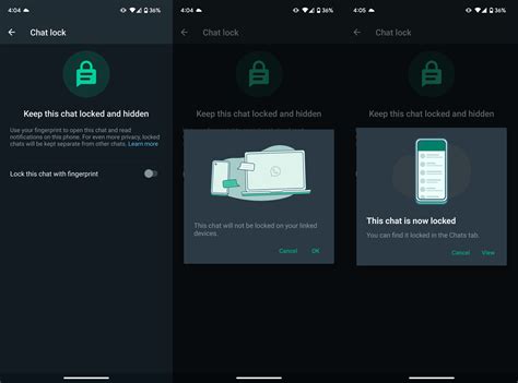 Cara menggunakan Kunci Obrolan di WhatsApp