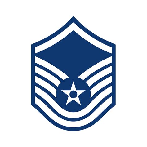 Air Force Air Force Rank Master Sergeant Sticker Military Decal 2 Pack