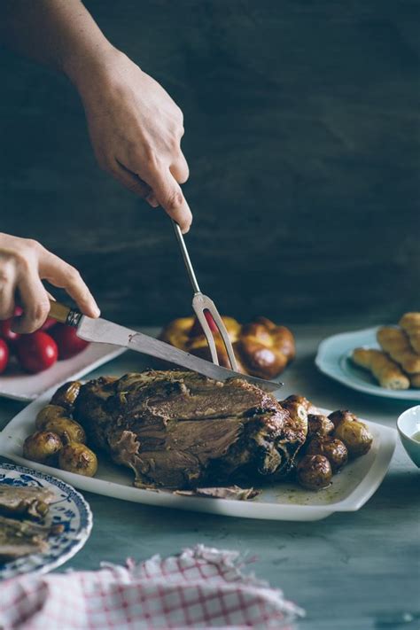 I loved our easter dinners! Greek Easter Lamb - Souvlaki For The Soul | Greek easter recipes, Roast lamb leg, Food