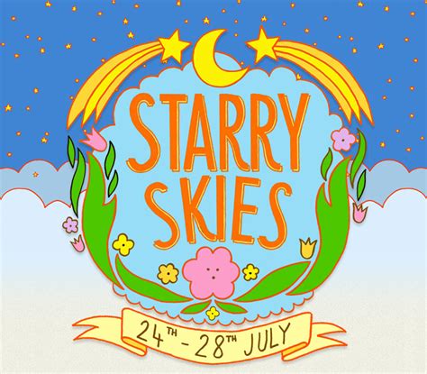 Starry Skies Festival Festival Flyer