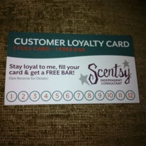 Customer loyalty and reward programs are just awesome! Free: Scentsy Loyalty Card. Great For The Scentsy Consultant In Your Life! - Other - Listia.com ...