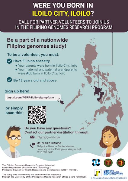 Philippine Genome Center Visayas To Take Part In Filipino Genomes