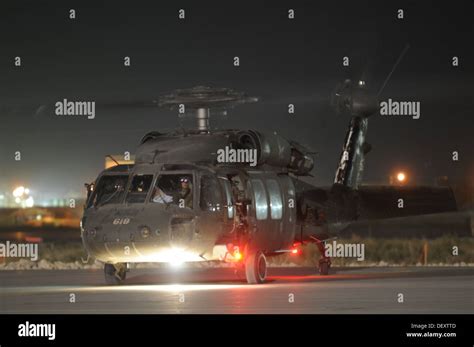 A 10th Combat Aviation Brigade Uh 60l Black Hawk Helicopter Prepares To