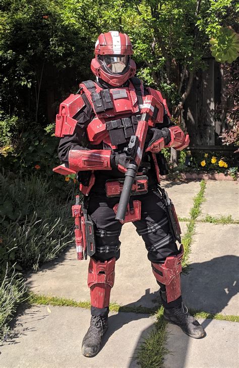 Old Cosplay But With New Helmet Odst Rhalo