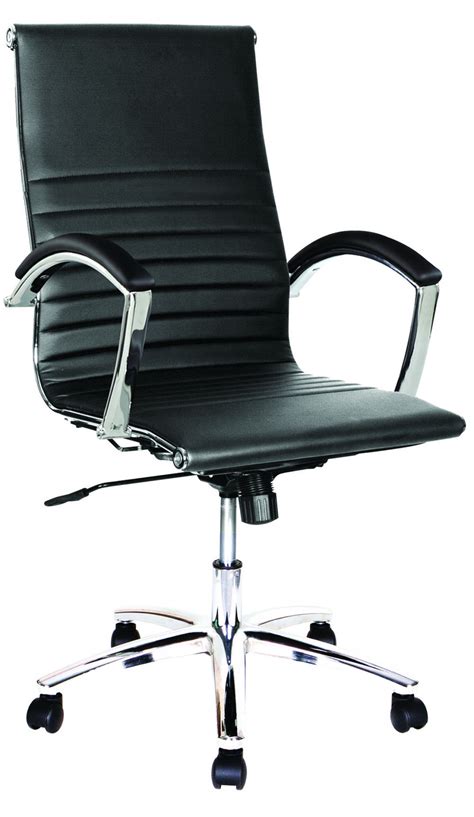 Black Modern Black High Back Conference Room Chair With Arms Jazz By