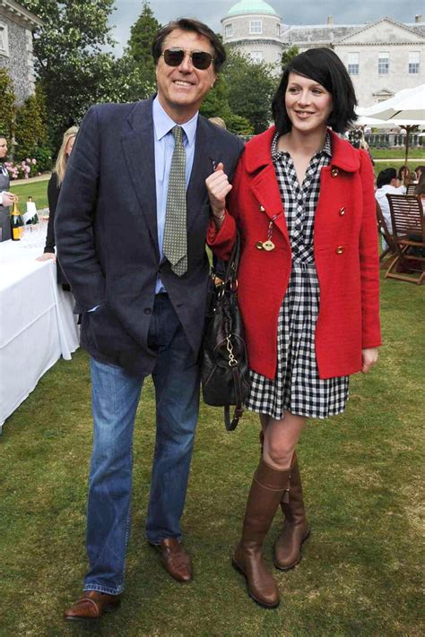 Katie Turner With Beau Bryan Ferry At The Goodwood Festival In Her