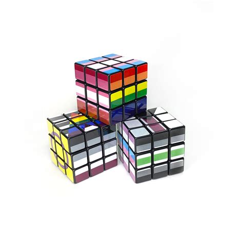 Pride Flags 3x3 Puzzle Cube Custom Pride Working Puzzle Etsy Canada