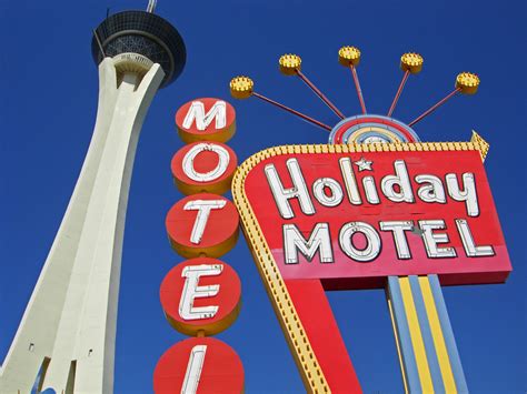 Stratosphere And The Holiday Motel Las Vegas Nevada Swede1969 Flickr