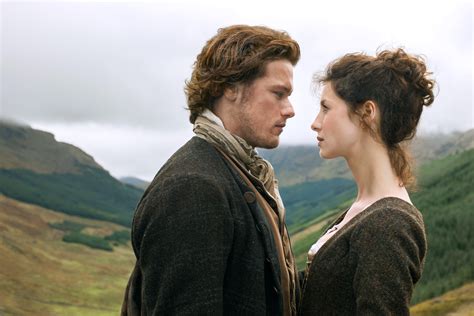 outlander s jamie fraser says he will ‘always love claire in season five s steamiest teaser yet