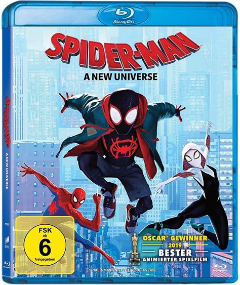 Spider Man Into The Spider Verse 2018 4k Ultra Hd Blu Ray Cedech