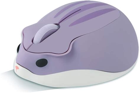 Cute Kawaii Wireless Optical Mouse Fun Hamster Cartoon Etsy