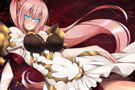 Lindaroze Shionne Tales Tales Of Series Tales Of Arise 1girl Armor Blue Eyes Breasts