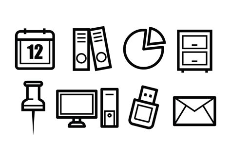 Office Icons Vector