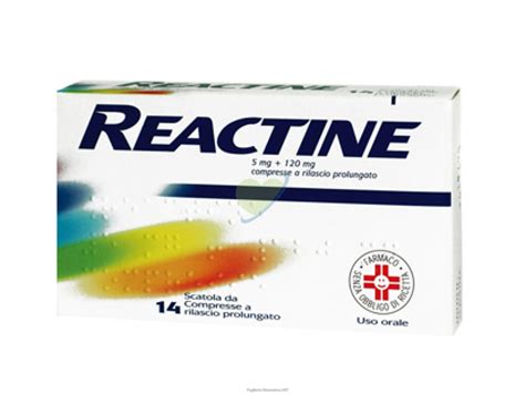 Reactine 14 cpr 5 mg120 mg RP | Leaderfarma.it