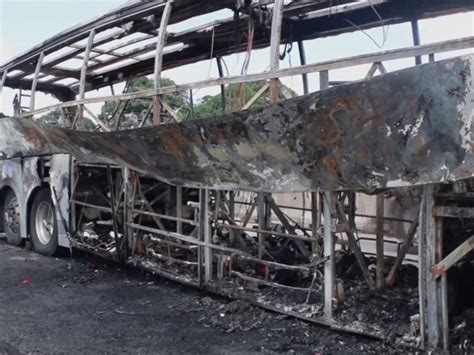 Mexico Bus Crash Kills 13 After Vehicle Bursts Into Flames The