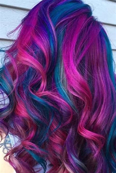 Rainbow Hair Color Ideas To Achieve A Bright Look Rainbow Hair Color Bright Hair Colors