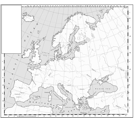 Europe Map Without Labels Blank Simple Map Of Europe No Labels Select