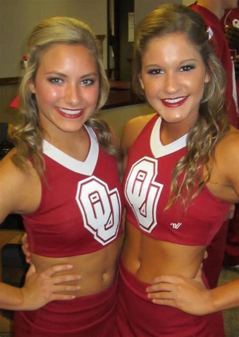 College Cheerleader Heaven University Of Oklahoma Cheerleaders Cheerleading College