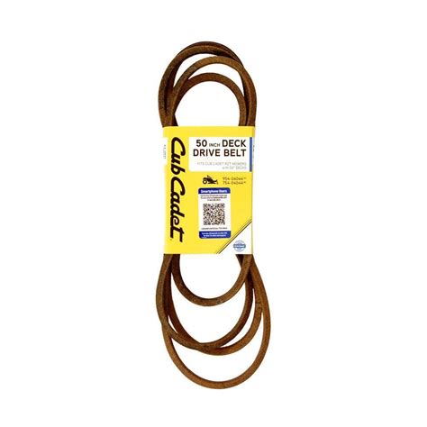 Cub Cadet 50 In Deck Drive Belt For Select Rzt Mowers Occ 754 04044