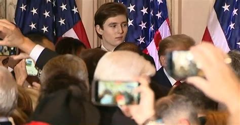Barron Trump Stole The Show During Dads Announcement Just Watch The Video IJR