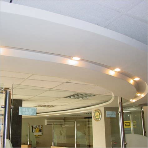 Mat distributor pipes and supply lines are accommodated in the. Gypsum Board False Ceiling | Decor D Home