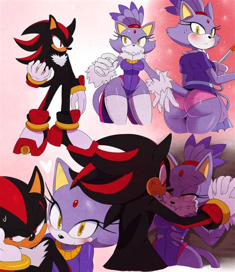 Shadow And Blaze Doodles By Ss2sonic On Deviantart Furry Art Sonic