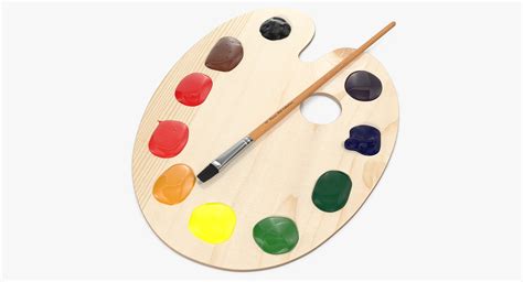 Wooden Artist Palette Cheaper Than Retail Price Buy Clothing