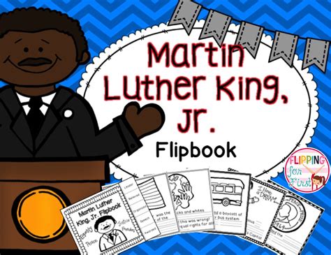 Martin Luther King Jr Martin Luther King Flip Book Martin Luther