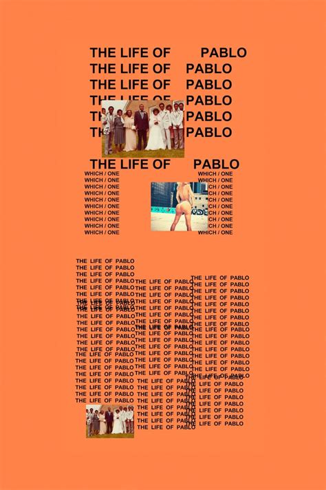 Kanye West Tlop Whichone Poster By Breum Visuals ┃ Limited Fire