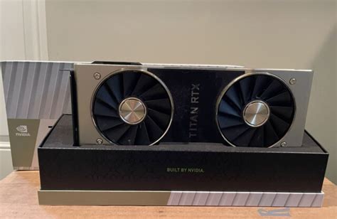 Nvidia 900 1g150 2500 000 Titan Rtx Video Graphics Card For Sale Online