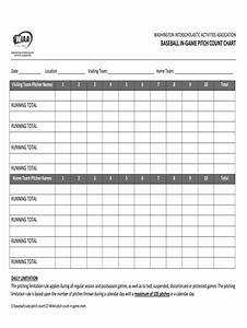 Pitch Count Chart Fill Online Printable Fillable Blank Pdffiller