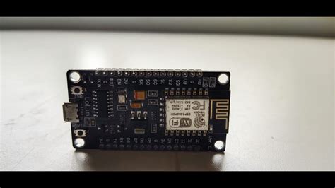 Nodemcu Module With Esp8266 Chip Youtube