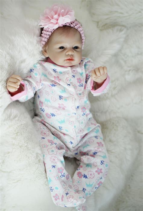 Silicone Reborn Baby Soft Body With Cotton 22 Npk Realistic Doll