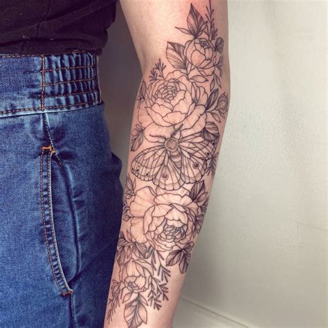 Flower Tattoo Forearm Sleeve Best Flower Site