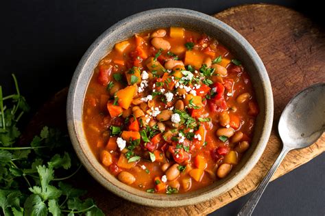 Vegetarian Chili With Winter Vegetables Recipe Nyt Cooking