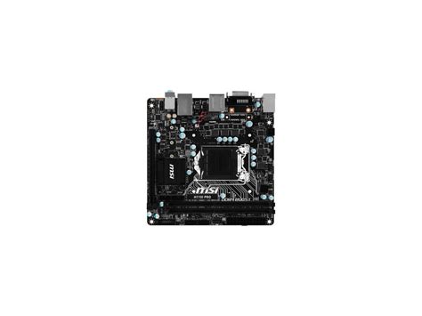 Msi H110i Pro Lga 1151 Mini Itx Intel Motherboard