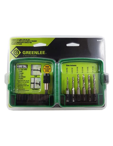 Greenlee Dtapkit 6 Piece Drill And Tap Kit