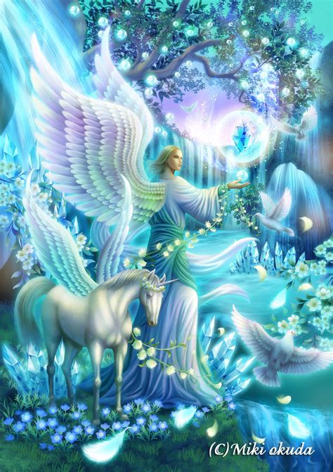 Unicorn Pictures Angel Pictures Beautiful Fairies Beautiful Fantasy