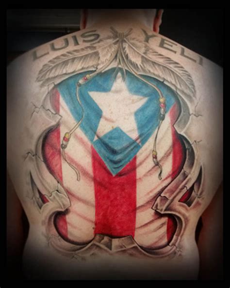 Puerto Rico Flag Tattoo By Adrianjf On DeviantArt