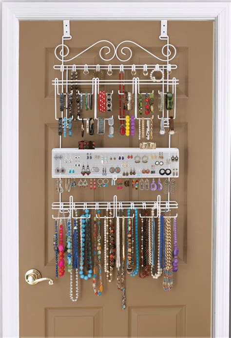 Longstem Longstem Jewelry Organizer Hanging Doorwall Closet Storage