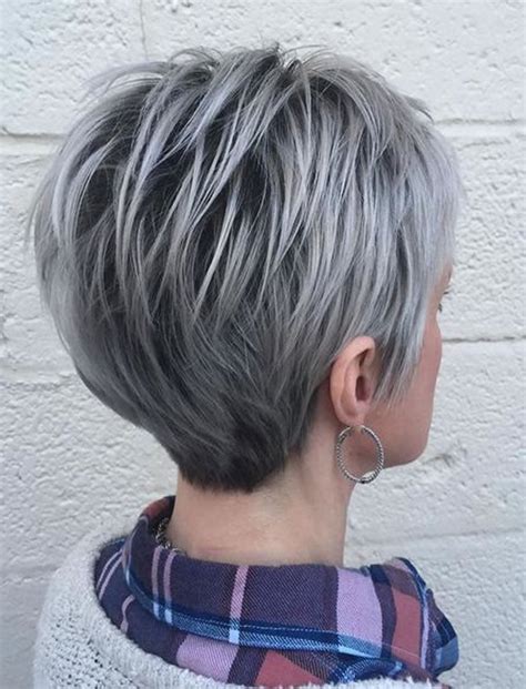 Attractive Bob Haircuts For Grey Hair Over 40 Hairstyles