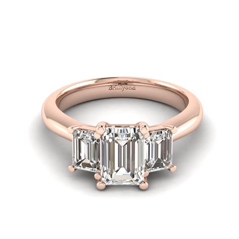 White Sapphire Three Stone Engagement Ring Australian Sapphire Ring