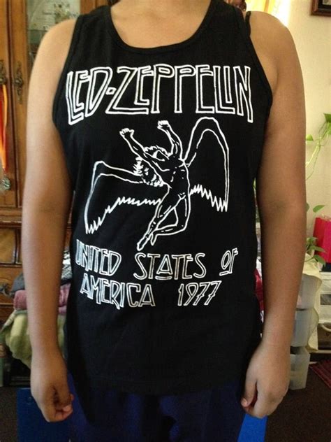 Led Zeppelin Tank Top By Bndtees On Etsy