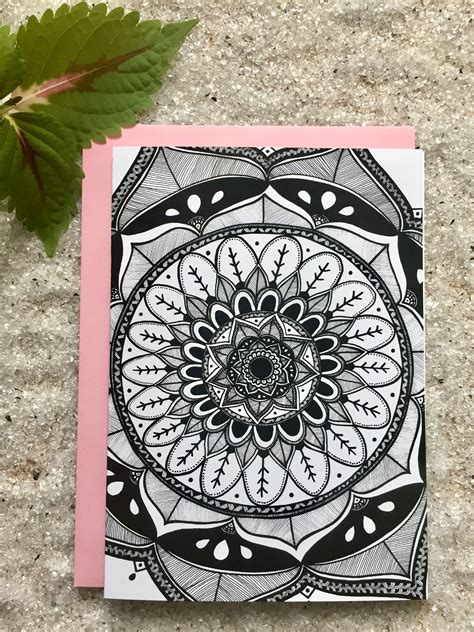 Mandala Postcard | Mandala, Creative portfolio, Art