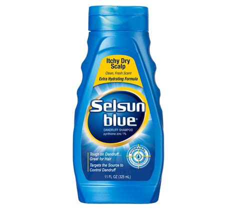 Selsun Blue Itchy Dry Scalp Dandruff Shampoo 11oz The Medicine Cabinet