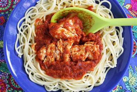 Easy Chicken And Spaghetti Chicken Marinara Jenny Can Cook